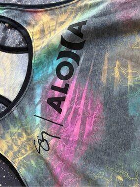 Hurley Women's Multi-Color Tie-Dye Aloha Tank Top